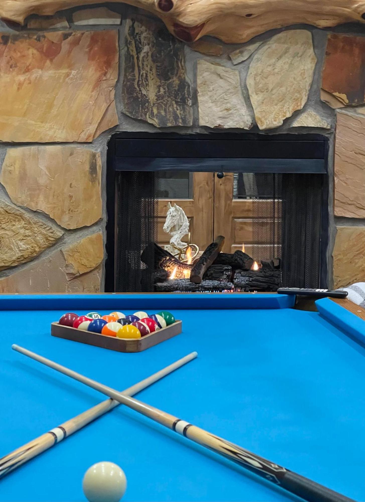 Wolf Creek Luxury Cabin Broken Bow Eksteriør billede