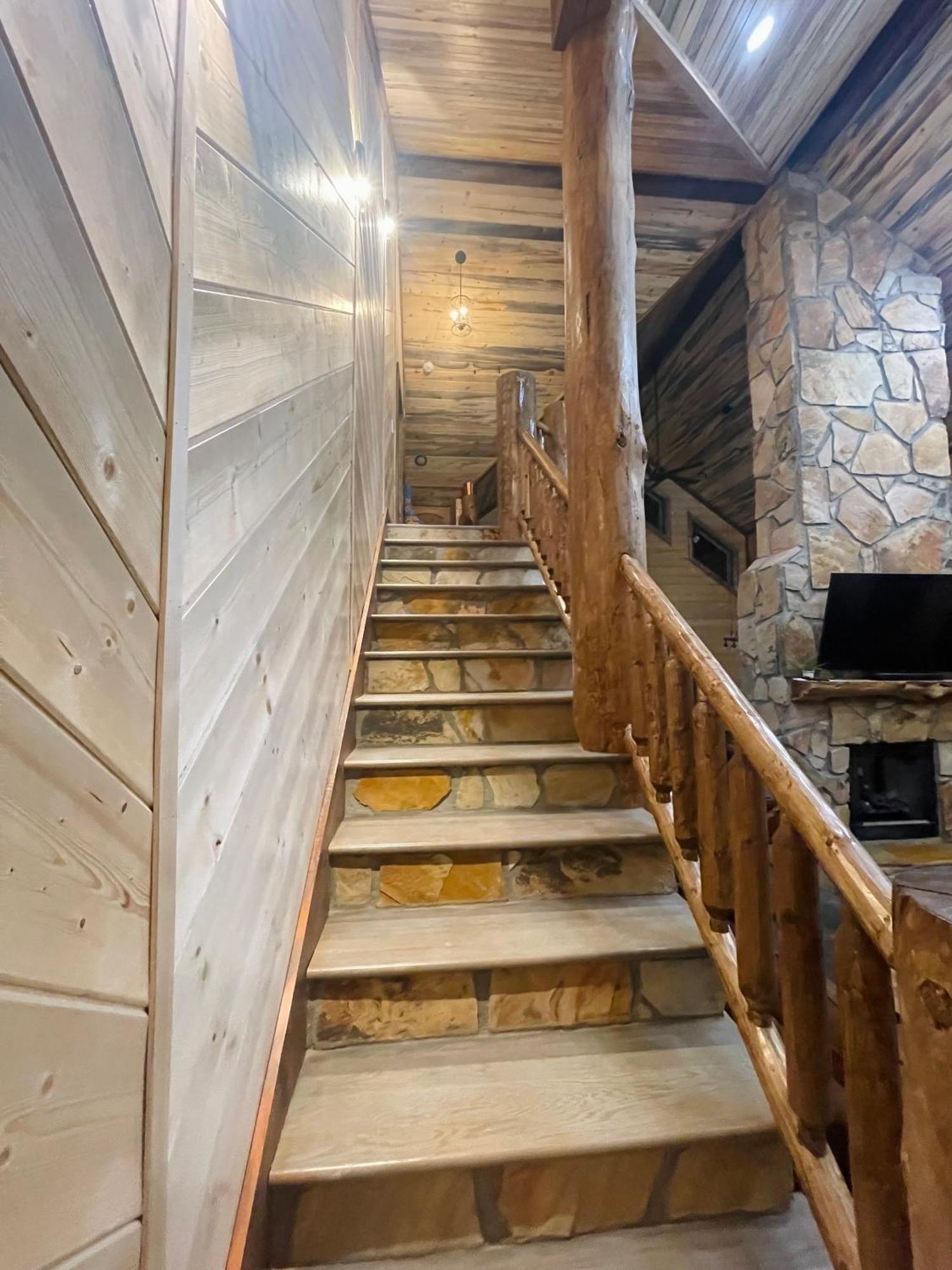 Wolf Creek Luxury Cabin Broken Bow Eksteriør billede