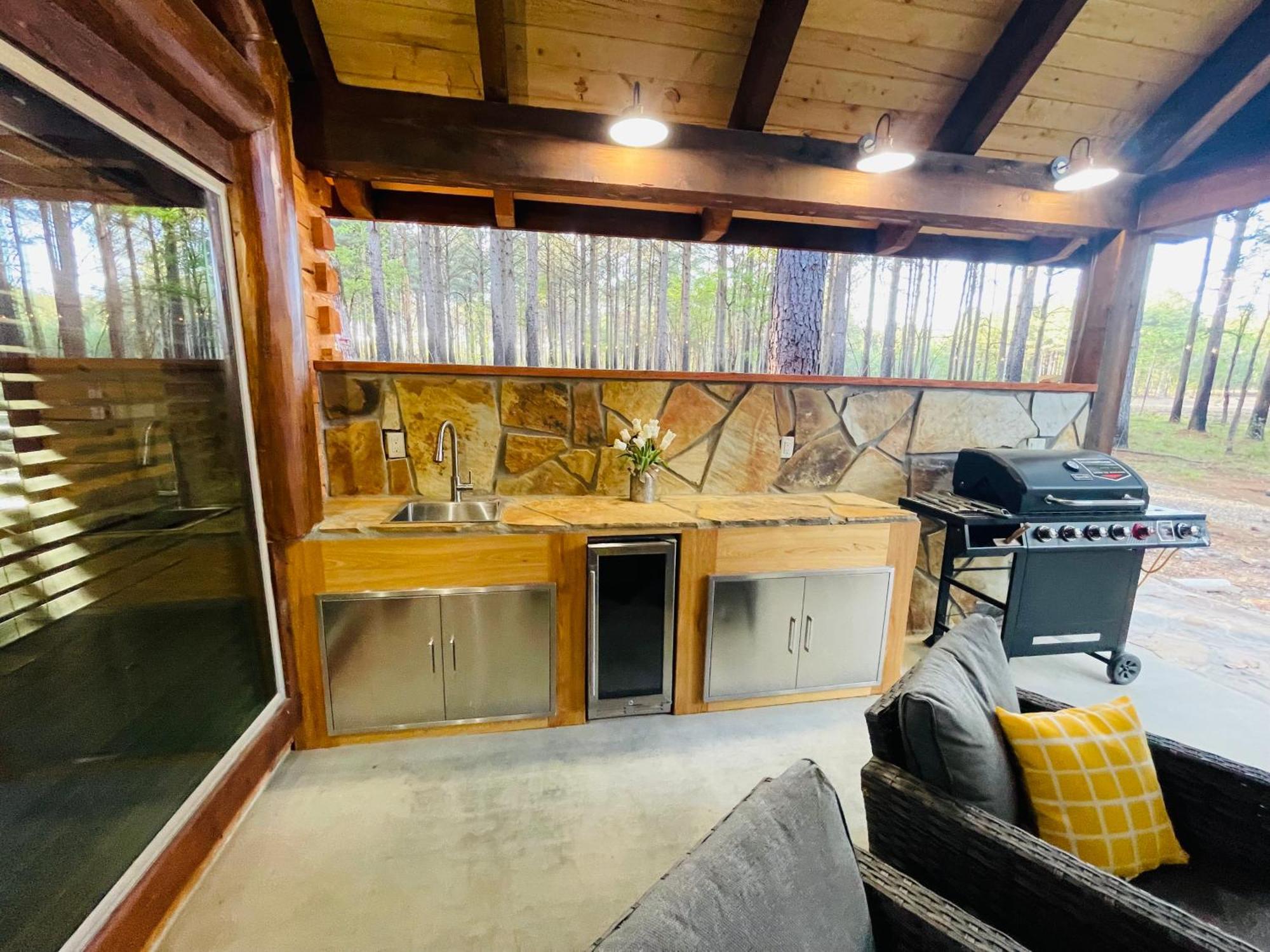Wolf Creek Luxury Cabin Broken Bow Eksteriør billede