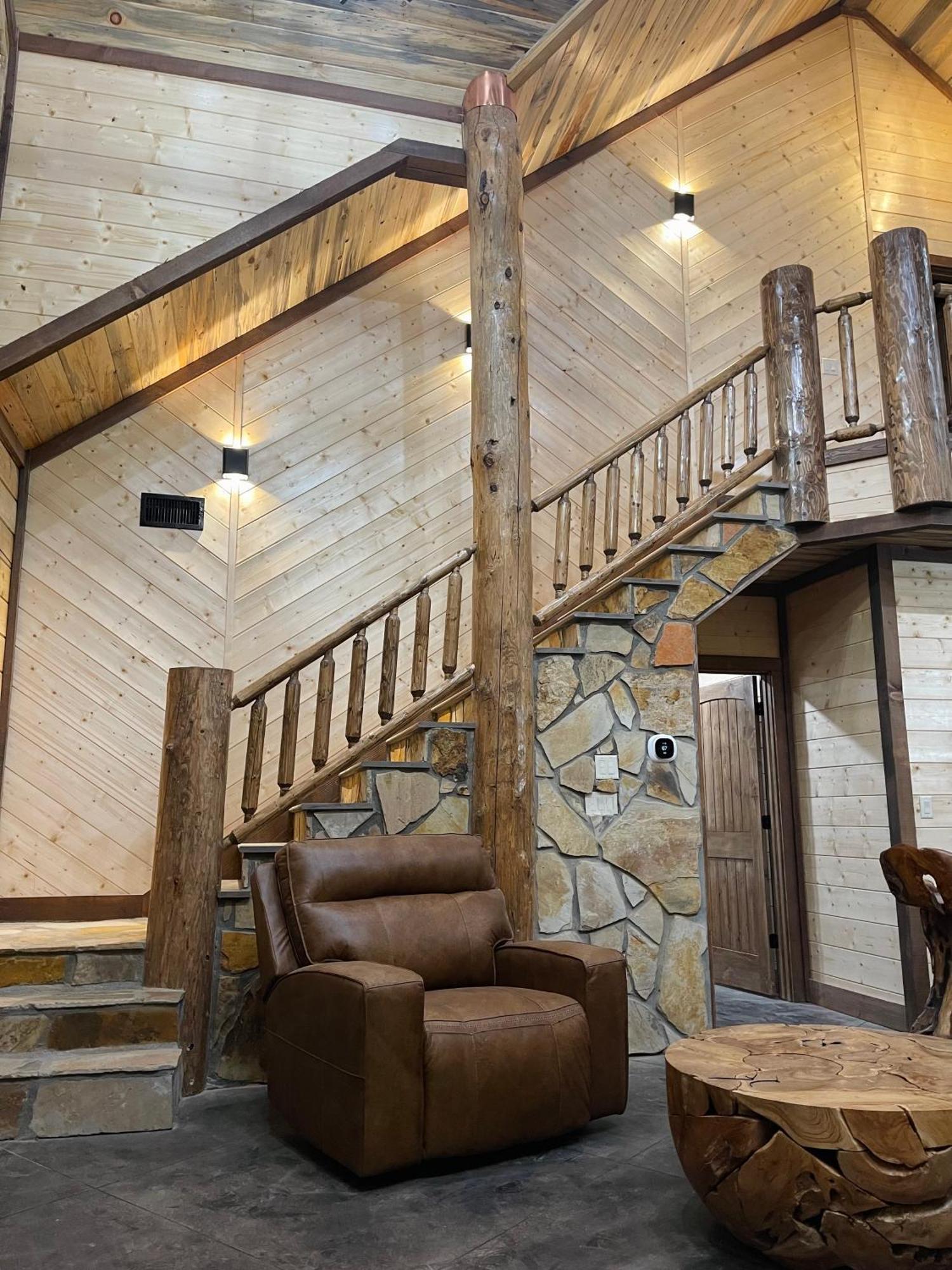Wolf Creek Luxury Cabin Broken Bow Eksteriør billede
